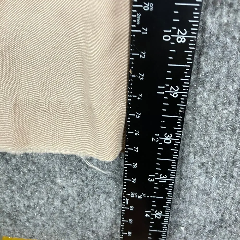 Old Navy Pants Mens Size 38x32 Beige Chino Straight Fit Flat Front Casual Slacks